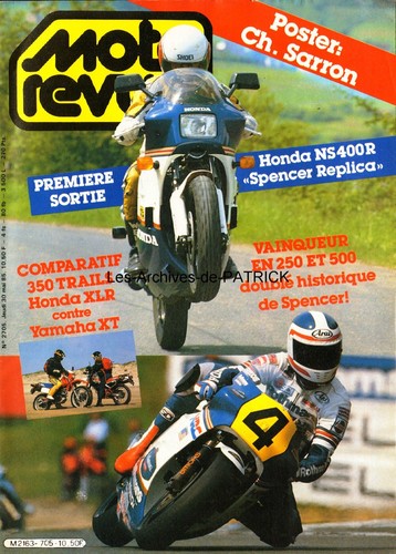 Moto revue 2705 honda 400 - ns,