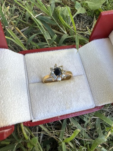Bague ancienne marguerite - bague,