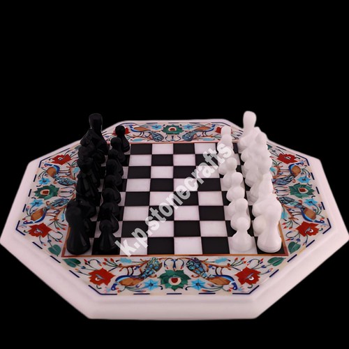 Table échiquier octogonale - d'échiquier,