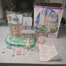 PRECIOUS PLACES village clefs magiques FISHER PRICE 1988 - mansion  MANOIR