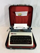 Erika Daro Typewriter Cleaned Revised + Ribbon New Vintage