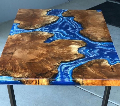 Table rivière résine - table,