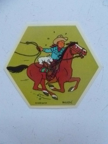 Autocollants tintin la - tintin,
