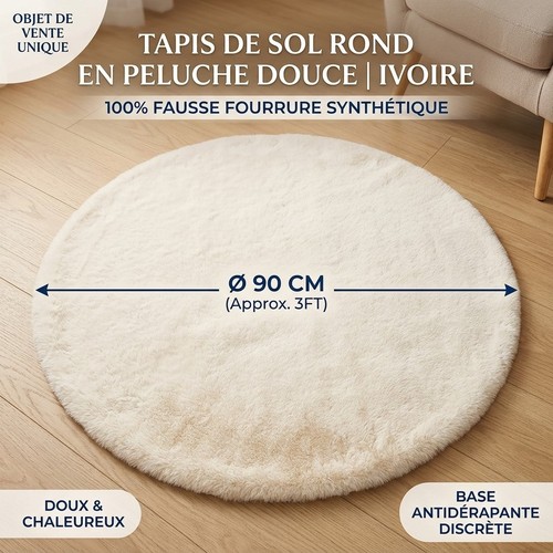 Tapis rond studio - tapis, cm