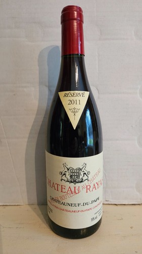 Bouteille chateau rayas - ,