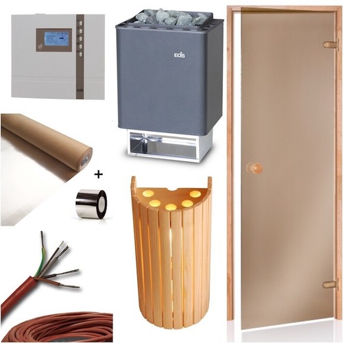 Sauna bausatz thermat eos - sauna,
