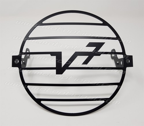 Grille phare moto logo pour - phare, v7