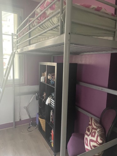 Lit mezzanine matelas 1 - lit,
