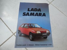 Feuillet Lada Samara 1986