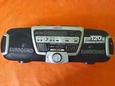 RARE VINTAGE  SHARP WQ-740 AM/FM STEREO RADIO DOUBLE CASSETTE RECORDER BOOMBOX