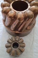 MOULES EN CUIVRE - Cuisine - Patisserie - Brioche - Baba au Rhum - Culinaria