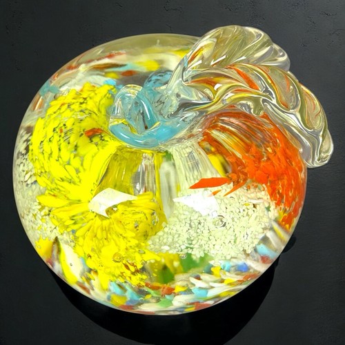 Sulfure verre style murano - verre,