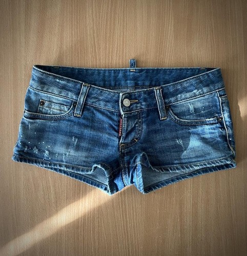 Women dsquared shorts navy - women,