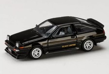 1/64 Toyota Sprinter Trueno AE86 GT Apex Black Limited HJ645052BK