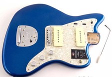 Fender American Ultra Jazzmaster LOADED BODY USA Guitar Parts Cobra Blue