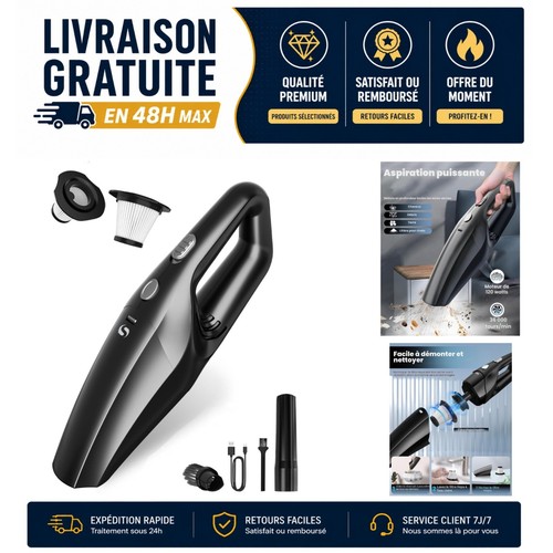 Aspirateur voiture sans fil