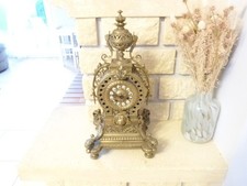 ancienne pendule cartel bronze