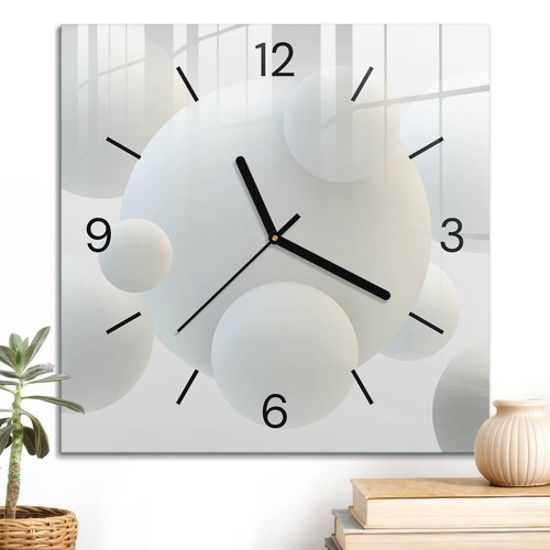 Horloge murale carrée pendule - horloge,