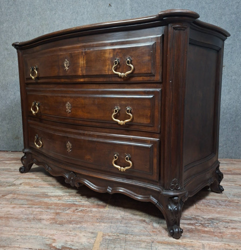 Commode galbée style louis - galbée,