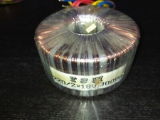 Transformateur torique 220 V 2 x 18 Volts AC 300 VA  / 8.33 Amp         D5h2