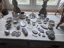 LOT DE DINETTE ANCIENNE EN FER