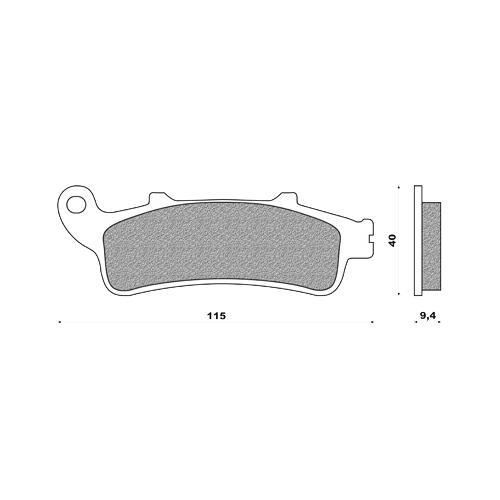 Plaquettes pour freins maxi - plaquettes,