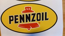 Sticker Autocollant Pennzoil