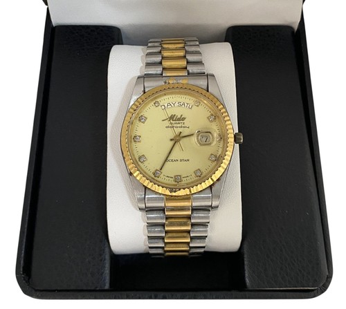 Montre mido ocean star quartz - star,
