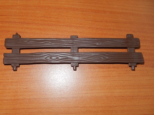 Piece playmobil barriere bois - piece,