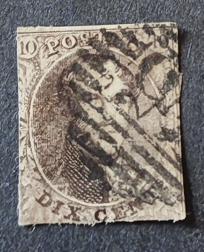 Timbre belgique belgie 1858 - belgique,