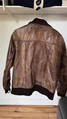 Blouson cuir jules homme - cuir,