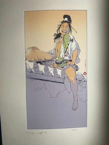 Michetz serigraphie signee - michetz,