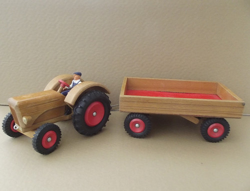 Tracteur agricole remorque - tracteur,