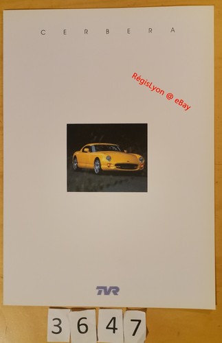 Tvr cerbera speed six - tvr, six/