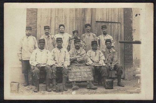 Cpa carte photo guerre - cpa,
