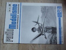$$v 1971 Revue Radio Modelisme N°64 Graupner Tower Unimat Amp Servo Motor