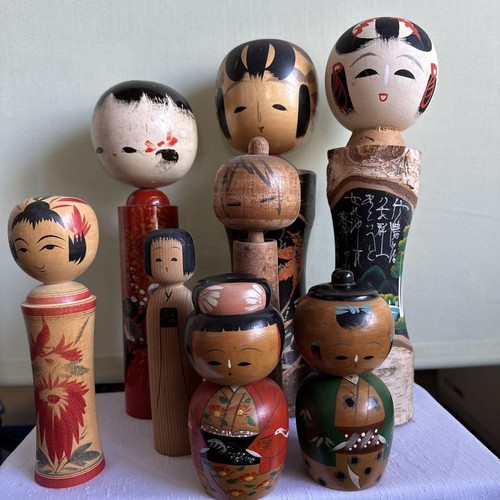Lot poupées japonaises - de,