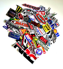 50x sticker decal collection bundle motorsport biker racing tuning