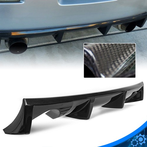 Rear bumper diffuser spoiler - rear,