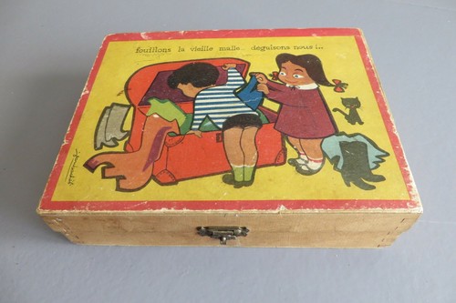 Ancien jeu cubes bois - ancien,