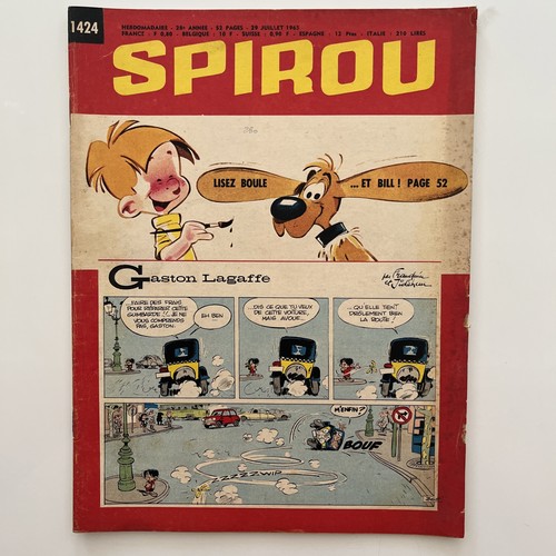 Spirou hebdomadaire 1424 - -,