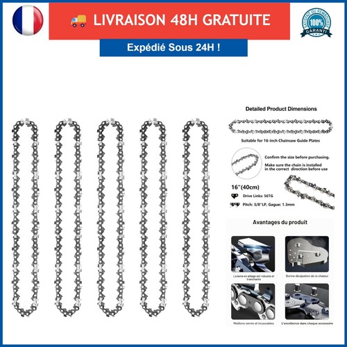Chaîne tronçonneuse 16 - chaîne,