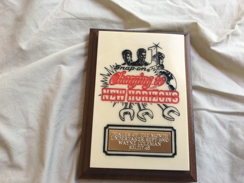 Snap plaque rare for - on,