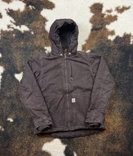 Carhartt Women's XS Dark Brown Active Jacket Full Swing Size XS @J