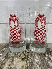 2 Rare Lipton Iced Tea Hecht's Restaurants Baltimore/Washington Drinking Glasses
