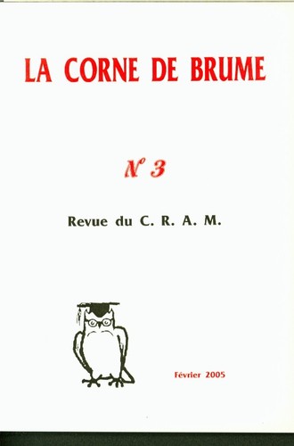 Bre026 corne brume - corne, de