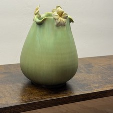Ephraim Faience Plumeria Vase 5 " created 2014, retired 2016, only 80 created
