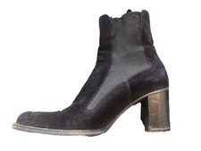 Très Belle Boots Daim Noir