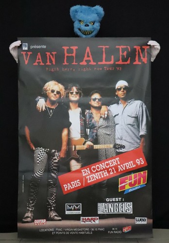 Van halen affiche - -, originale