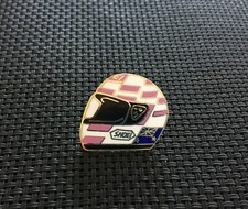  PIN'S LAPEL PIN PIN PIN PIN HELMET HELMET SHOEI RIDER MOTORCYCLE EMAIL BIG FIRE #1